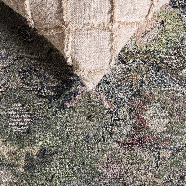 Safavieh Marquee Transitional Style Area Rug - Hand-tufted Elegance In Sophisticated Grey For Any Room Green ,Beige Polyester Pile Mrq126y-5