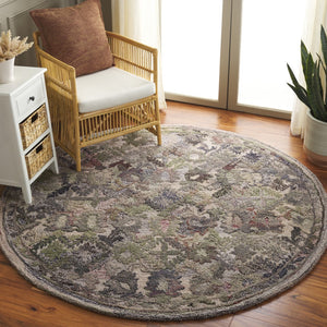Safavieh Marquee Hand-tufted Area Rug In Light Grey And Charcoal – Elegant, Durable Floor Art For Any Room Green ,Beige Polyester Pile Mrq126y-3