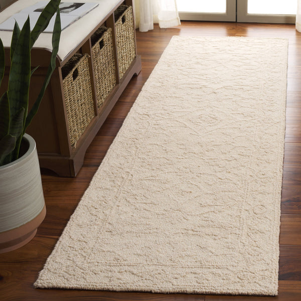 Safavieh Marquee Handcrafted Tufted Rug - Luxurious Wool & Cotton Blend For Timeless Home Elegance And Comfort Ivory Wool And Cotton Mrq501a-6sq