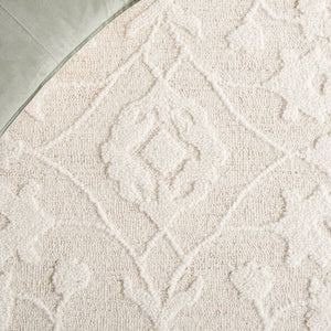 Safavieh Marquee Handcrafted Tufted Rug - Luxurious Wool & Cotton Blend For Timeless Home Elegance And Comfort Ivory Wool And Cotton Mrq501a-6sq