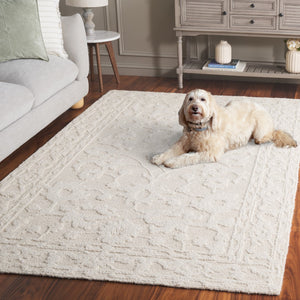 Safavieh Marquee 501a Ivory Ivory Wool And Cotton Mrq501a-9