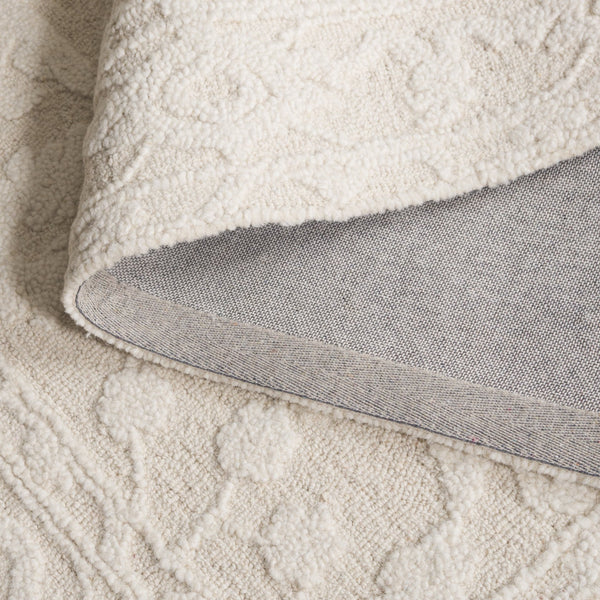 Safavieh Marquee Handcrafted Tufted Rug - Luxurious Wool & Cotton Blend For Timeless Home Elegance And Comfort Ivory Wool And Cotton Mrq501a-6sq