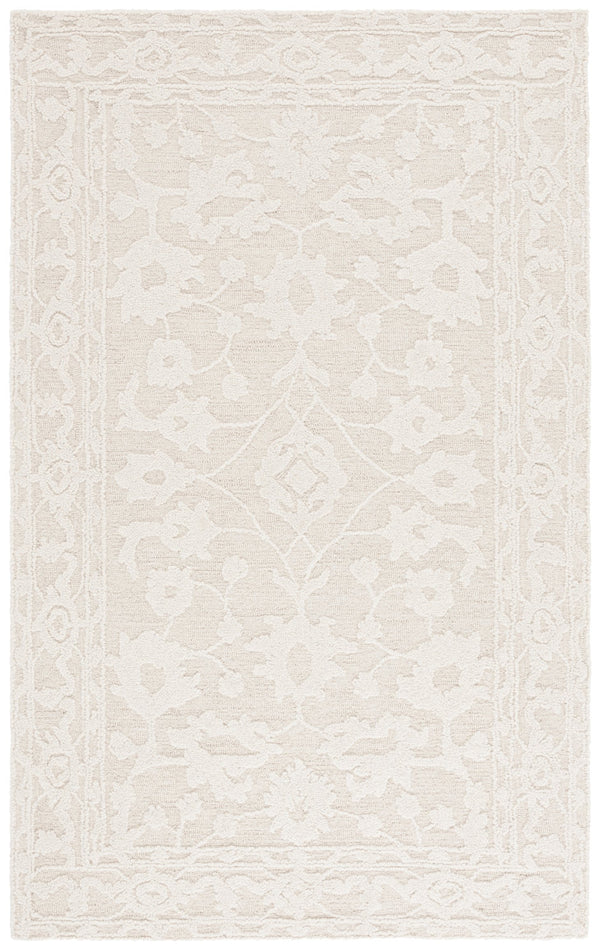 Safavieh Marquee Handcrafted Tufted Rug - Luxurious Wool & Cotton Blend For Timeless Home Elegance And Comfort Ivory Wool And Cotton Mrq501a-6sq