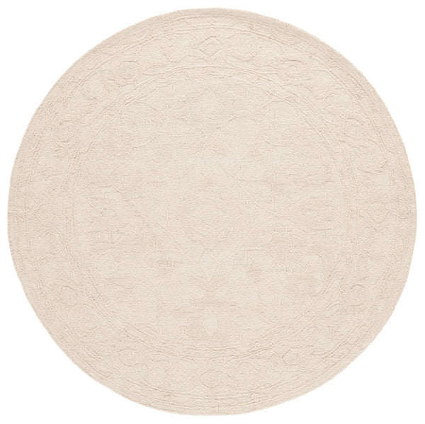 Safavieh Marquee Handcrafted Tufted Rug - Luxurious Wool & Cotton Blend For Timeless Home Elegance And Comfort Ivory Wool And Cotton Mrq501a-6sq