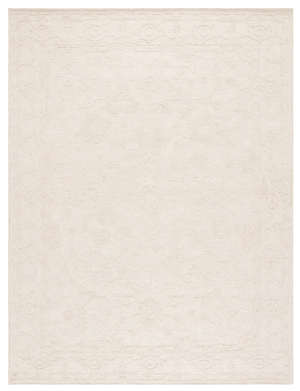 Safavieh Marquee Handcrafted Tufted Rug - Luxurious Wool & Cotton Blend For Timeless Home Elegance And Comfort Ivory Wool And Cotton Mrq501a-6sq