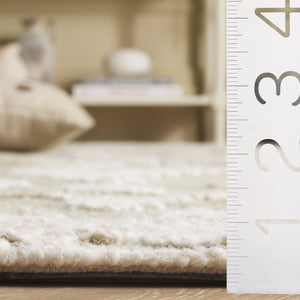 Safavieh Marquee Hand-tufted Wool And Cotton Area Rug - Timeless Elegance For Your Home Décor Spaces Green ,Ivory Wool And Cotton Mrq503y-6sq