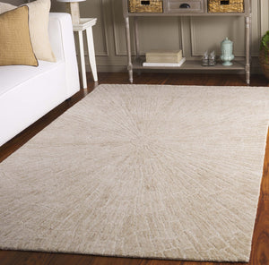 Safavieh Marquee Runner Rug - Hand-tufted Elegance With Luxurious Wool Blend For Stylish Home Decor Beige 80% Wool,20% Cotton Mrq507b-5