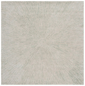 Safavieh Marquee Runner Rug - Hand-tufted Elegance With Luxurious Wool Blend For Stylish Home Decor Light Green ,Beige 80% Wool,20% Cotton Mrq507x-6sq