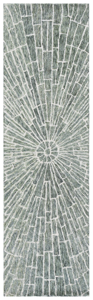 Safavieh Marquee Runner Rug - Hand-tufted Elegance With Luxurious Wool Blend For Stylish Home Decor Green 80% Wool,20% Cotton Mrq507y-28