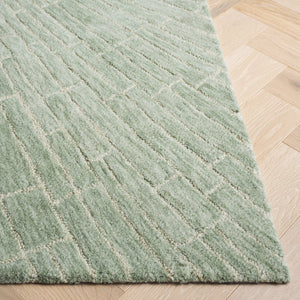 Safavieh Marquee Runner Rug - Hand-tufted Elegance With Luxurious Wool Blend For Stylish Home Decor Green 80% Wool,20% Cotton Mrq507y-5