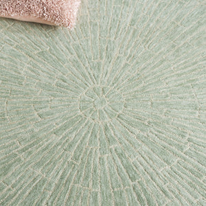 Safavieh Marquee Runner Rug - Hand-tufted Elegance With Luxurious Wool Blend For Stylish Home Decor Green 80% Wool,20% Cotton Mrq507y-5