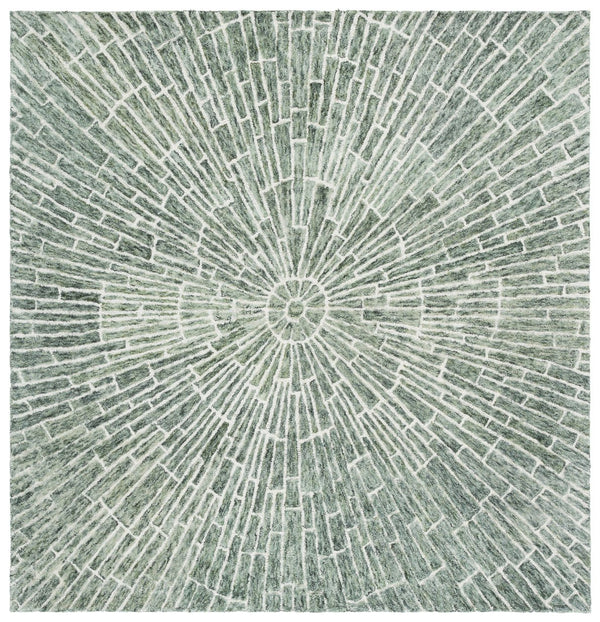 Safavieh Marquee Runner Rug - Hand-tufted Elegance With Luxurious Wool Blend For Stylish Home Decor Green 80% Wool,20% Cotton Mrq507y-6sq
