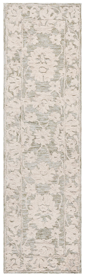 Safavieh Marquee Handcrafted Traditional Area Rug - Luxurious Softness & Timeless Elegance For Any Room Grey ,Light Brown 70% Wool,20% Cotton,10% Pet Yarn Mrq508f-8