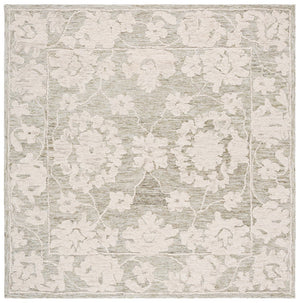 Safavieh Marquee Handcrafted Traditional Area Rug - Luxurious Softness & Timeless Elegance For Any Room Grey ,Light Brown 70% Wool,20% Cotton,10% Pet Yarn Mrq508f-8
