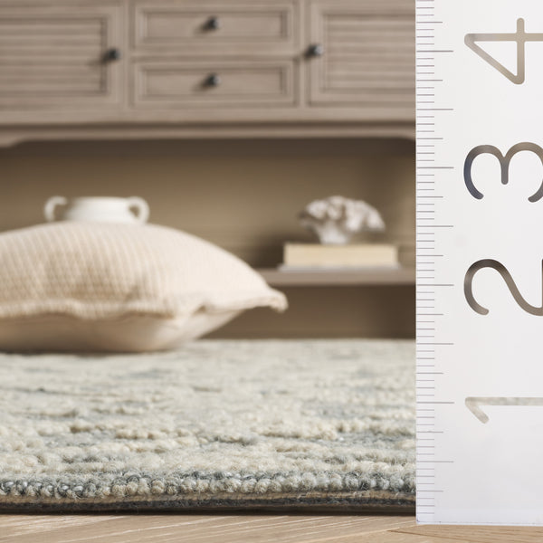 Safavieh Marquee Hand-tufted Runner Rug - Luxurious Traditional Elegance In Navy And Grey For Timeless Style Navy ,Grey 70% Wool,20% Cotton,10% Pet Yarn Mrq509n-5