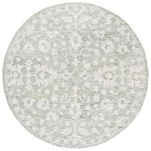 Safavieh Marquee Hand-Tufted Sage Grey Traditional Area Rug — Plush 5/8" Pile, Wool-Cotton-Pet Blend Elegance 8'-0" x 10'-0" MRQ511W-8