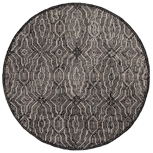 Safavieh Marquee Hand-Tufted Charcoal Ivory Runner Rug — Durable Wool Blend, Low Pile, Modern Textured Accent 2'-3" x 8'-0" MRQ512H-28