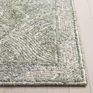 Safavieh Marquee 5x8 Feet Hand-tufted Green & Ivory Area Rug - Luxurious, Durable, Modern Home Decor Piece Green ,Ivory 40% Wool,40% Pet,20% Cotton Mrq513y-5