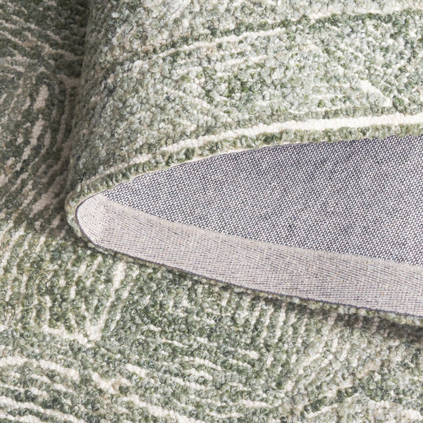 Safavieh Marquee 5x8 Feet Hand-tufted Green & Ivory Area Rug - Luxurious, Durable, Modern Home Decor Piece Green ,Ivory 40% Wool,40% Pet,20% Cotton Mrq513y-5