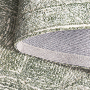 Safavieh Marquee Hand-tufted Area Rug For Hallways - Timeless Sophistication & Comfort For Your Home Decor Green ,Ivory 40% Wool,40% Pet,20% Cotton Mrq513y-9