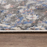 Rizzy Marquise MRQ845 Power Loomed  Polypropylene  Rug L. Blue 8'0" x 9'6"