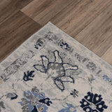 Rizzy Marquise MRQ847 Power Loomed  Polypropylene  Rug L. Gray 8'0" x 9'6"