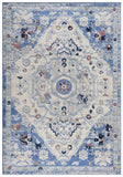 Rizzy Marquise MRQ848 Power Loomed  Polypropylene  Rug L. Blue 8'0" x 9'6"