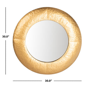 Safavieh FARRYN Mirror - Elegant Gold Accent for Home Décor, Timeless Design for Living Room & Entryway MRR1013A