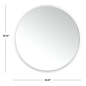 Safavieh EASON Mirror - Modern Minimalist Design with Durable Iron Frame for Entryways and Living Spaces Silver MRR1017B