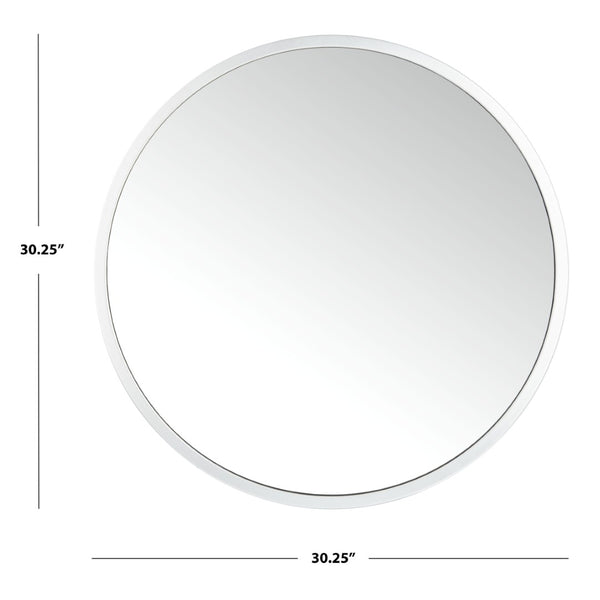 Safavieh EASON Mirror - Modern Minimalist Design with Durable Iron Frame for Entryways and Living Spaces Silver MRR1017B