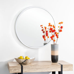 Safavieh EASON Mirror - Modern Minimalist Design with Durable Iron Frame for Entryways and Living Spaces Silver MRR1017B