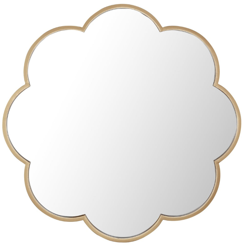 Safavieh KESSLI, 28-Inch Round Mirror in Luxurious Gold Finish - Elevate Your Space with Elegance & Style MRR1052A