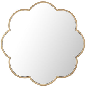 Safavieh KESSLI, 28-Inch Round Mirror in Luxurious Gold Finish - Elevate Your Space with Elegance & Style MRR1052A