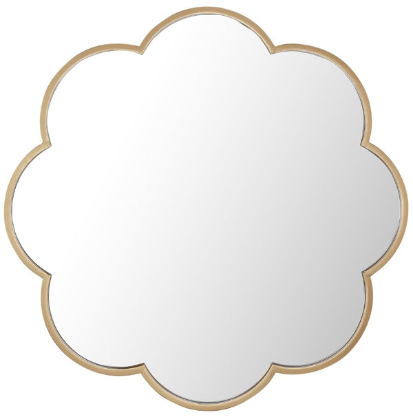 Safavieh KESSLI, 28-Inch Round Mirror in Luxurious Gold Finish - Elevate Your Space with Elegance & Style MRR1052A