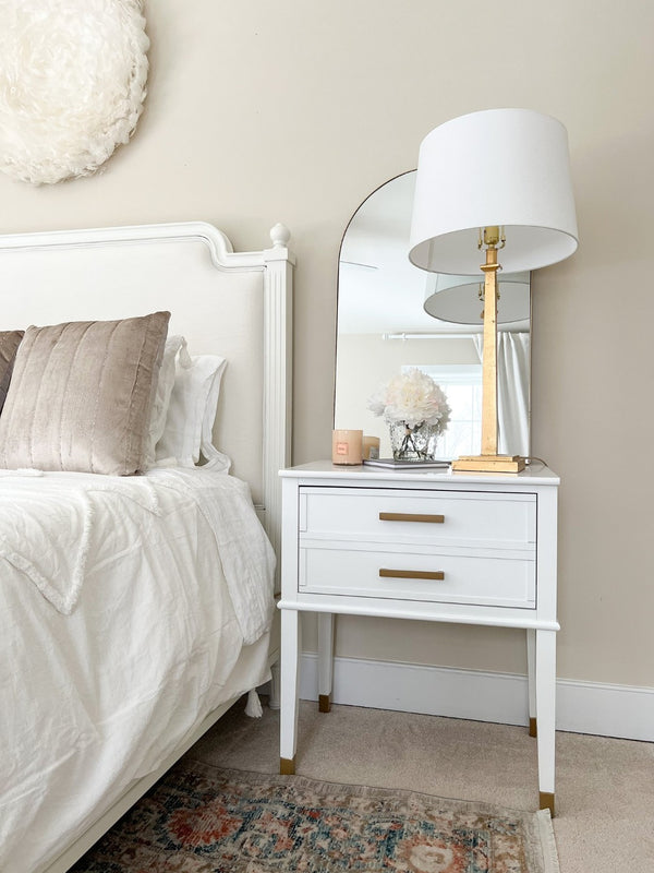 Safavieh JINLA, 20.25" Gold Arched Mirror - Timeless Design for Entryways, Bedrooms & Living Spaces, Elegant Finish MRR1055A