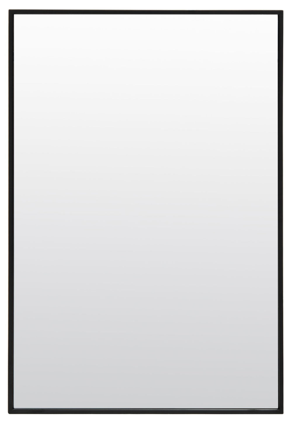 Safavieh YESMI, 24-Inch Black Iron/MDF Mirror – Elegant Rectangular Design for Modern Spaces and Home Decor MRR1061A