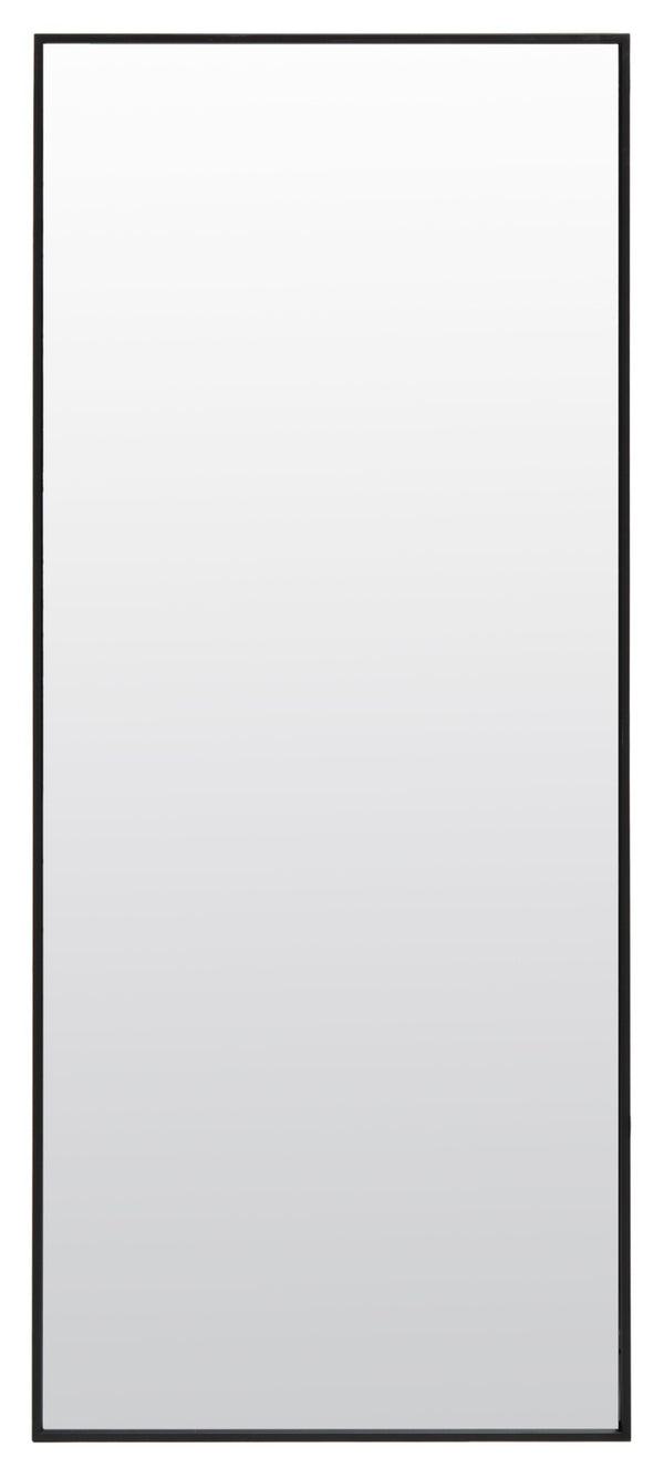 Safavieh CALA, 24-Inch Full-Length Mirror in Matte Black - Sleek, Minimalist Design for Any Space MRR1062A