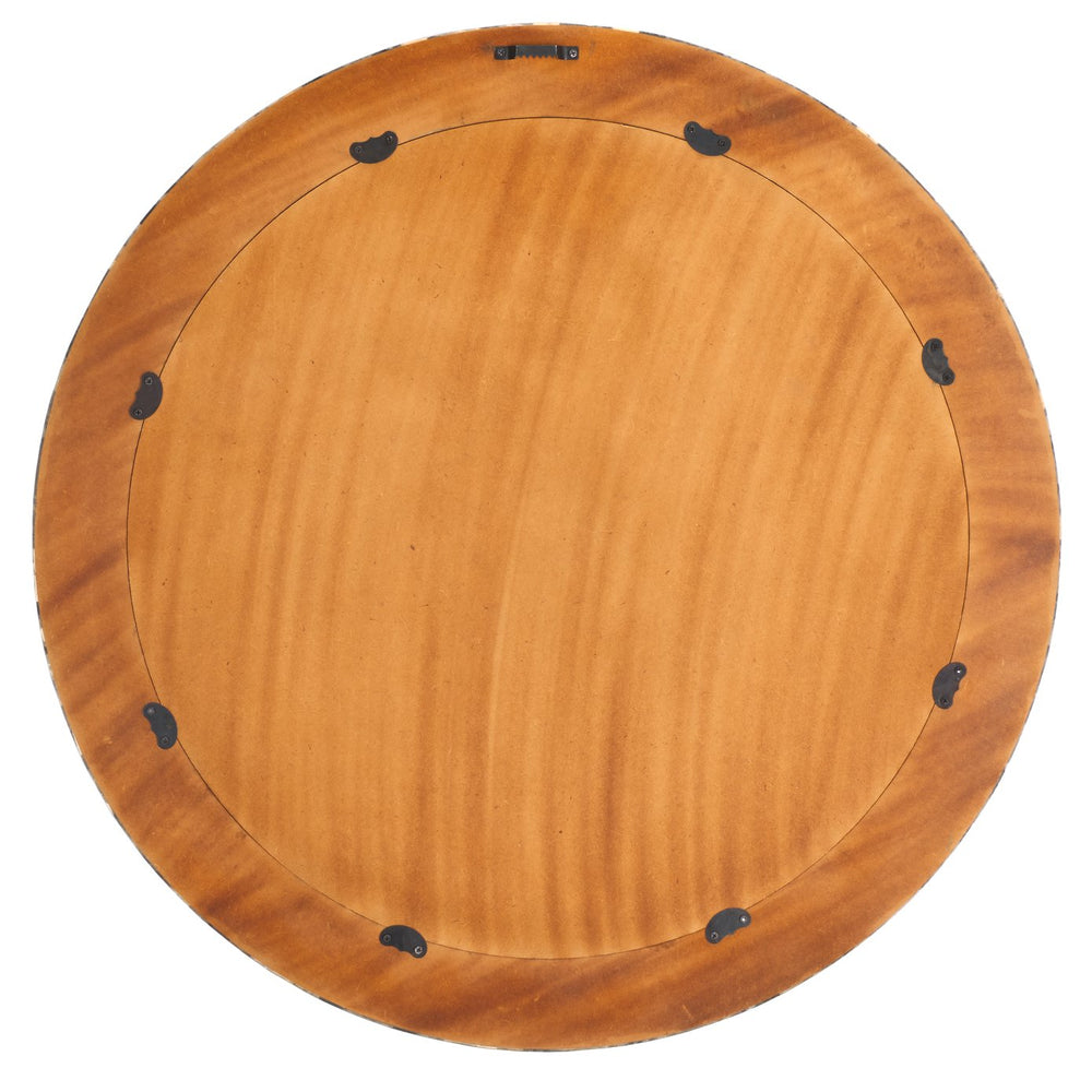 Safavieh Lori, 29.2-inch Antique Green & Horn Mosaic Mirror - Elegant Faux Marble Wall Accent For Home Decor Antique Green ,Horn Resin+Mdf Mrr1503a