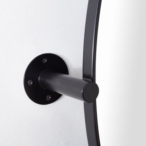 Safavieh ELDIA, 36 Inch Iron Mirror - Stylish Minimalist Design to Elevate Any Space with Timeless Elegance Black MRR2000B