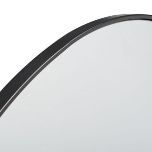 Safavieh ELDIA, 36 Inch Iron Mirror - Stylish Minimalist Design to Elevate Any Space with Timeless Elegance Black MRR2000B