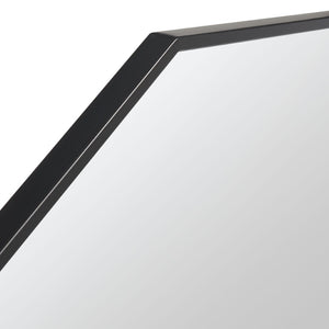 Safavieh KYNA, 34.5 Inch Iron Mirror – Modern Industrial Accent for Stylish Home Décor & Versatile Use Black MRR2010B