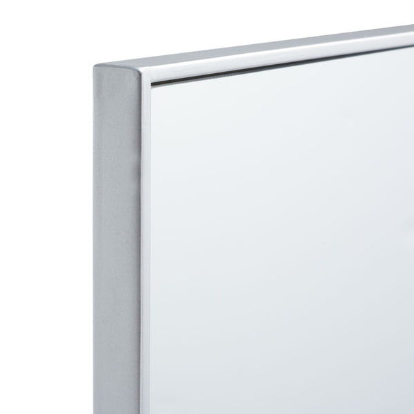 Safavieh HARLON, 24-Inch Circular Mirror with Elegant Iron Frame, Perfect for Any Room Decor and Style Silver MRR2011B