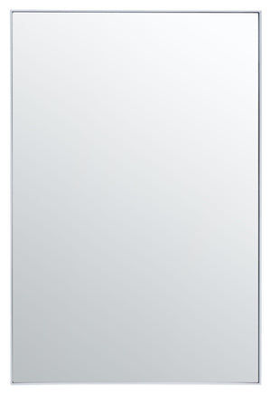 Safavieh HARLON, 24-Inch Circular Mirror with Elegant Iron Frame, Perfect for Any Room Decor and Style Silver MRR2011B