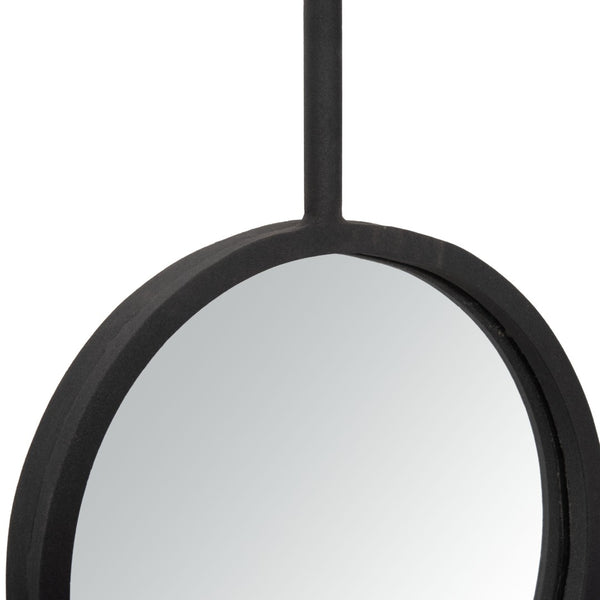 Safavieh JANDER Mirror - Sleek Minimalist Design with Matte Black Frame, Perfect for Any Modern Interior Space MRR3001A
