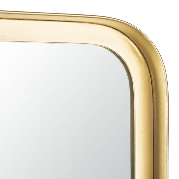 Safavieh LERNA, 15.8" Brushed Brass Full-Length Mirror – Elegant Accent for Any Room, Durable & Stylish Design MRR3003A