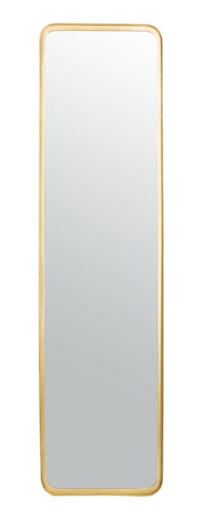 Safavieh LERNA, 15.8" Brushed Brass Full-Length Mirror – Elegant Accent for Any Room, Durable & Stylish Design MRR3003A