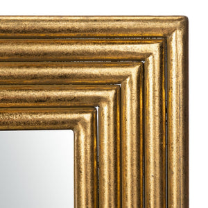 Safavieh TRENLA Mirror - Elegant Gold Frame for Luxury Home Decor, Versatile Wall-Mount Design, 26.5" W MRR3014A