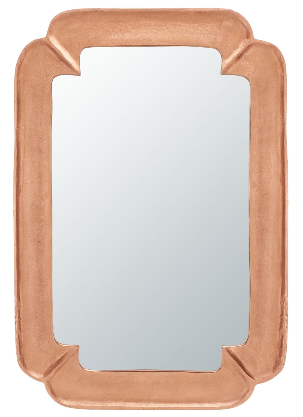 Safavieh OSIRIS, 24.5-Inch Copper Iron/Glass Mirror – Elegant, Durable Design for Modern and Classic Spaces MRR3066A