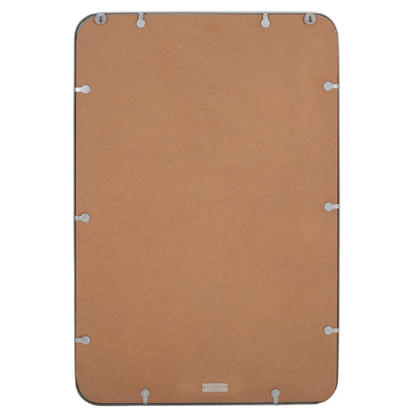 Safavieh Base, 24" Chrome Metal Mirror - Timeless Elegance For Modern Interiors, Perfect For Any Space Chrome Iron Mrr4006a