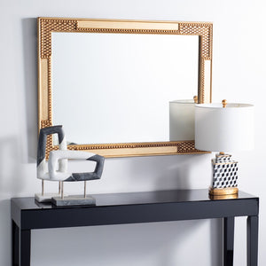 Safavieh VELMIN Mirror - Elegant Baroque-Inspired Design for Timeless Home Décor and Stylish Interiors Gold MRR5003A